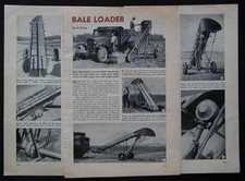Hay Bale Loader 1950 How-To