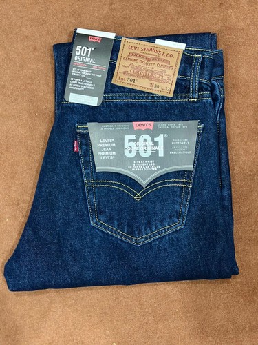 Levi 501 dark denim - 501,