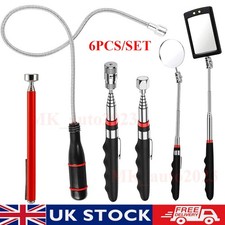 6PCS/SET Telescopic Mirror &