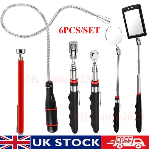 6pcs set telescopic mirror - 6pcs/set,