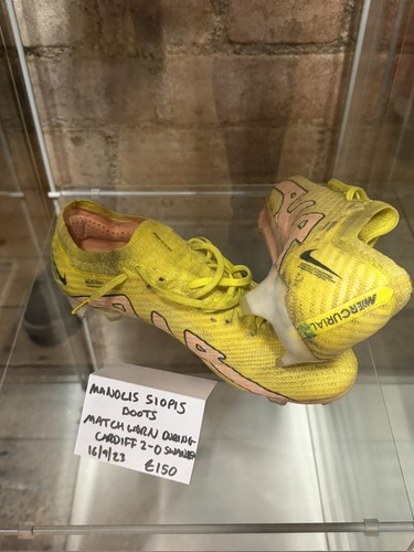 Cardiff city siopis match worn - cardiff,