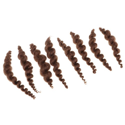 Pure mohair long curly hair - pure,