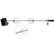 CosmoGrill 4+1 Platinum Black Gas Barbecue incl. Side Burner