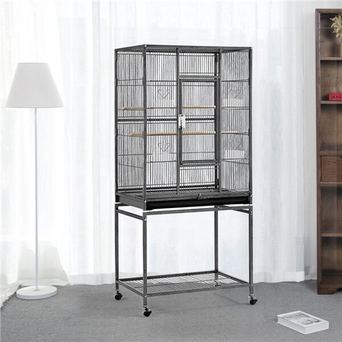 Large parrot cage - parrot, bird