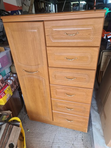 Alstons furniture tallboy unit - alstons,
