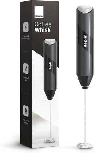 Battery milk frother handheld - battery,