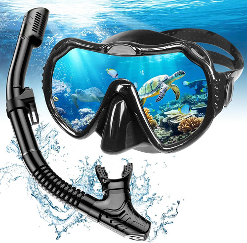 Snorkel set adults scuba - set,