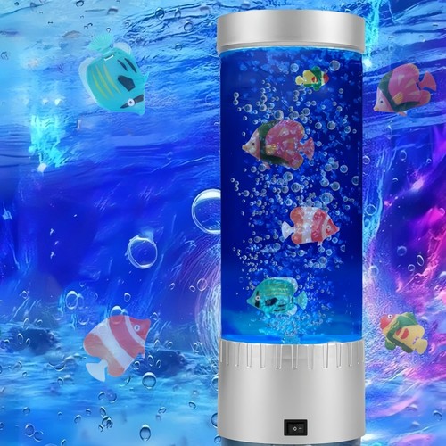 Bubble fish lamp - lamp, color