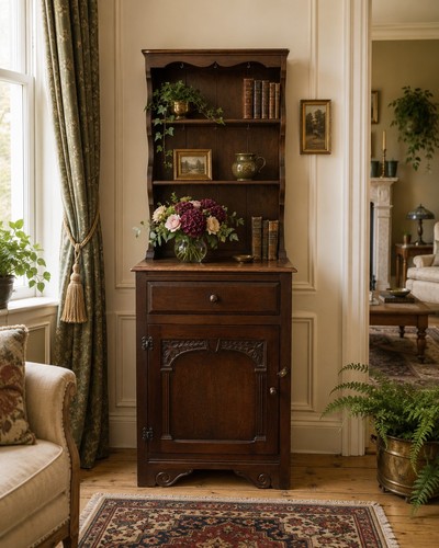 Vintage oak english kitchen - english,