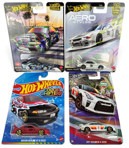 Gtr lot hot wheels nissan - 4,