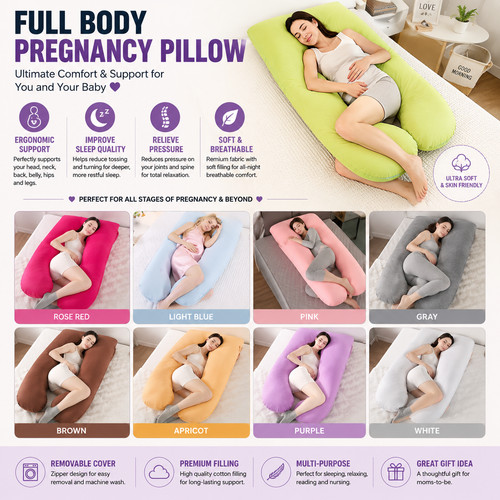 Shaped maternity pregnancy - u,