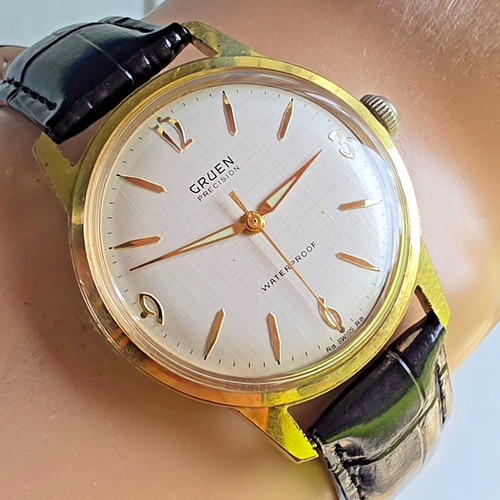 Vintage gruen men manual - men's,
