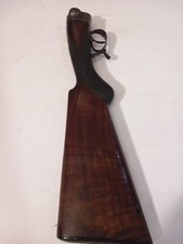 N112 - Vintage 12 bore Side By Side shotgun stock,  Ideal for Lamp stand