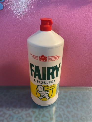 Vintage fairy liquid bottle - vintage,