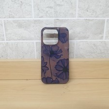 BURGA IPHONE 15 PRO BLUE FLORAL PATTERN TOUGH PHONE CASE - CG R21