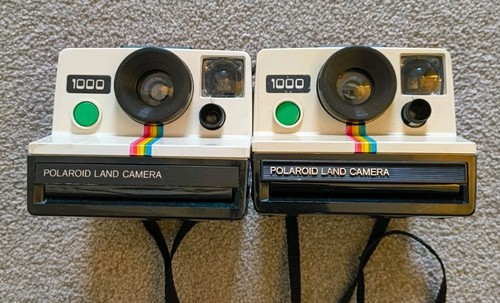 Two vintage polaroid 1000 land - vintage,