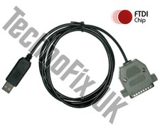 FTDI USB COM Cat control cable for JRC NRD-535, NRD-545 Receivers & JRC JST-245