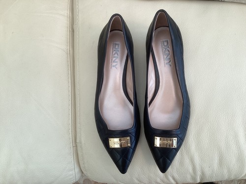 Dkny leather unworn - dkny, 38.5
