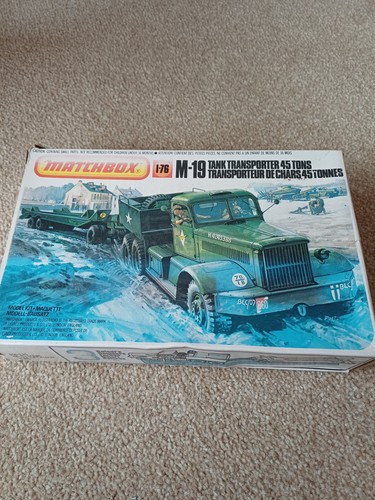 Matchbox tank transporter - matchbox, m-19