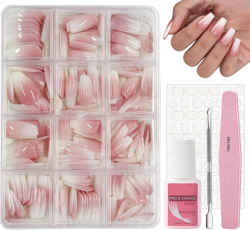240pcs french ombre - 240pcs, on
