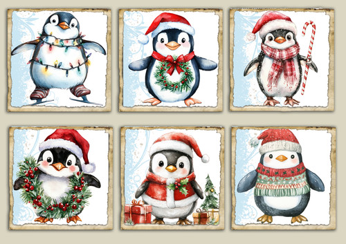 Christmas card toppers