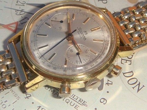 Silvana chronograph landeron - silvana,