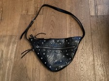 Zara Black Crossbody Messenger
