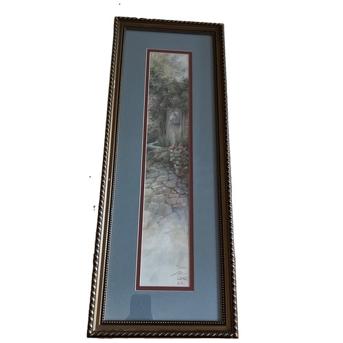 Lena liu framed - lena, matted