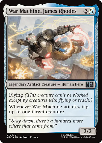 Mtg war machine james rhodes - mtg,