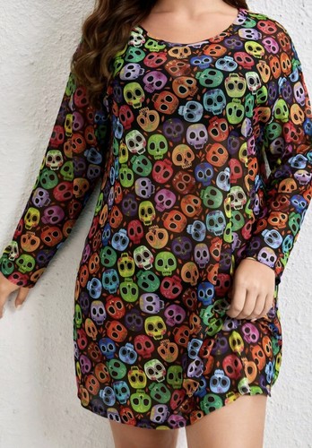 Sheer dotd mexican skull - dotd,
