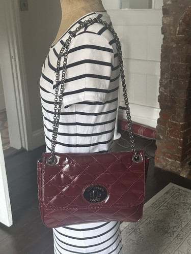 Lulu guinness burgundy patent - lulu,