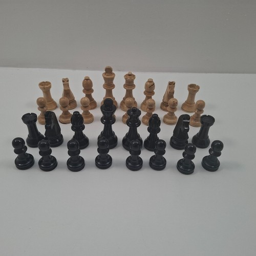Wooden chess pieces - pieces,
