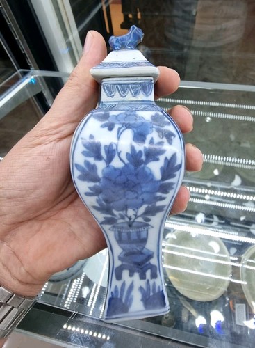 Chinese blue and white vase - chinese,