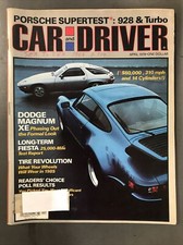 CAR AND DRIVER MAGAZINE-APRIL