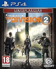 PS4 TOM CLANCY'S THE DIVISION W LIMITED EDITION USED FREE UK P&P