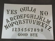 Ouija Board Reusable Mylar (190 Micron) Stencil Airbrush Craft Painting #2