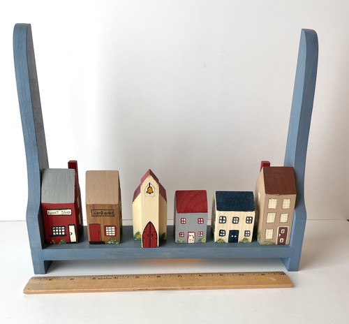 Vtg primitive wooden block - vtg,