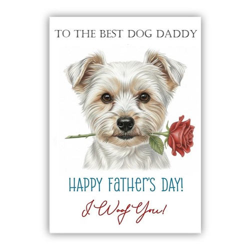 Father day card from the - day,