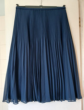 Jacques Vert Dark Blue pleated