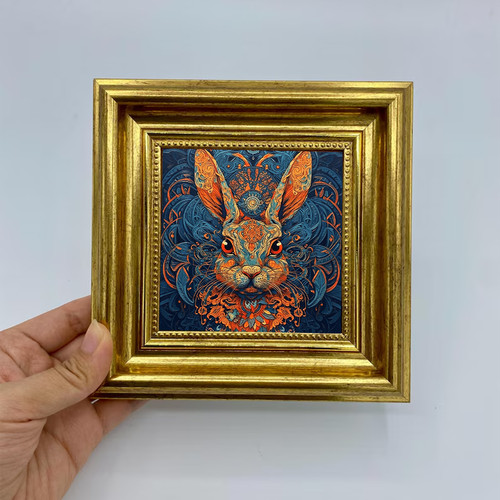 Ornate mandala hare - ornate,
