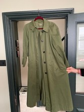 TOAST Trench Coat Olive Green 12~14 100% Cotton