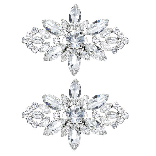 Pcs crystal shoe clips - crystal,
