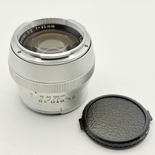 85mm F/2 Carl Zeiss For Contarex 2/85 Sonnar Chrome *Fungus