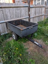 AGRI-FAB Trailer, 2 wheel, tipping, Garden Tractor/Lawn Mower 