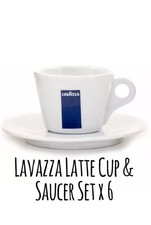 Lavazza Latte Cup & Saucer 270ml x 6