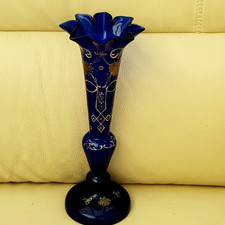 gorgeous cobalt blue Bohemian