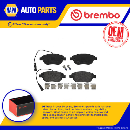 Brake pads set - pads, front