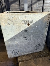 Vintage Galvanised Water Tank
