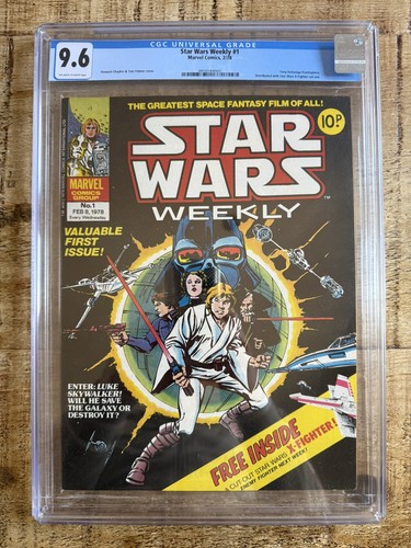 Star wars weekly cgc - star,