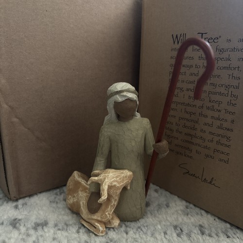 Willow tree nativity shepherd - tree,